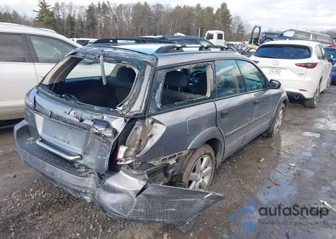 2008 Subaru Outback 2.5I/2.5I L.l. Bean Edition из США, поврежденный, VIN 4S4BP61CX87349584